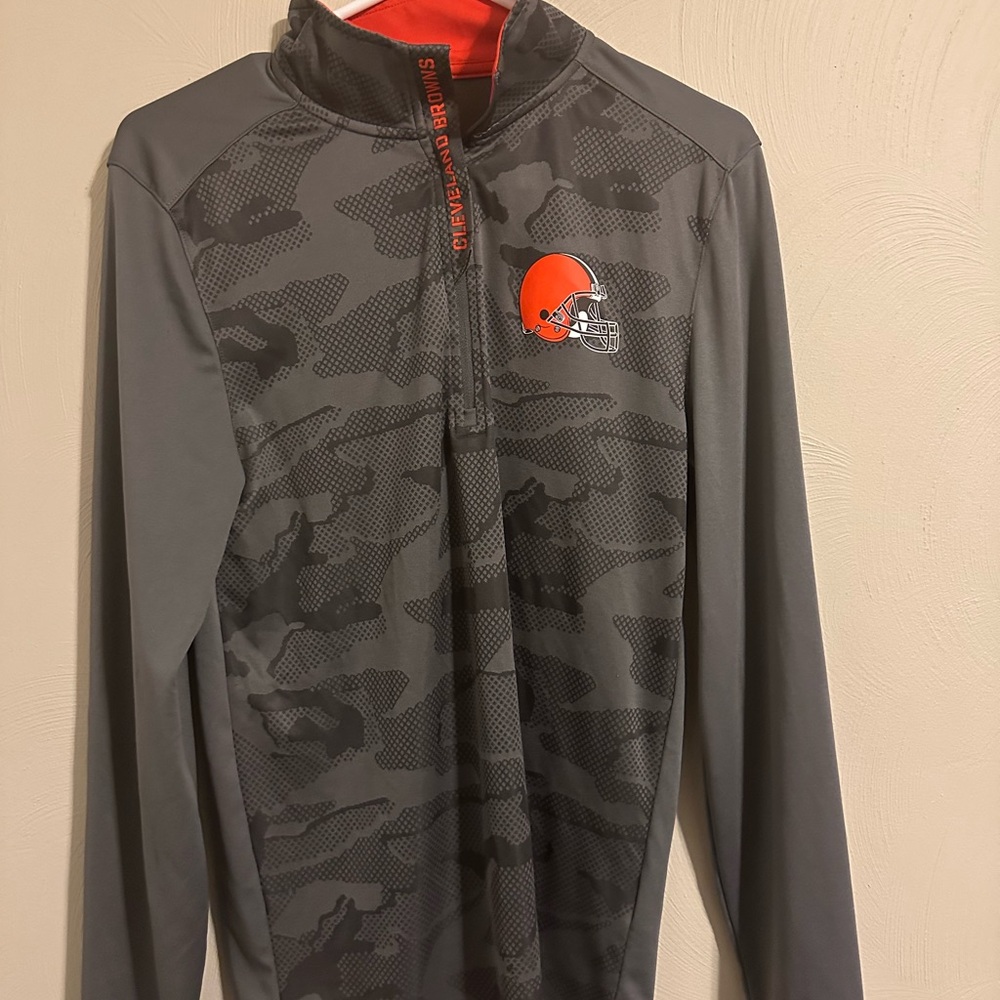 Fanatics Gray and Orange Men's Jersey